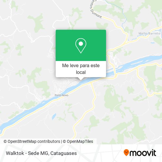 Walktok - Sede MG mapa