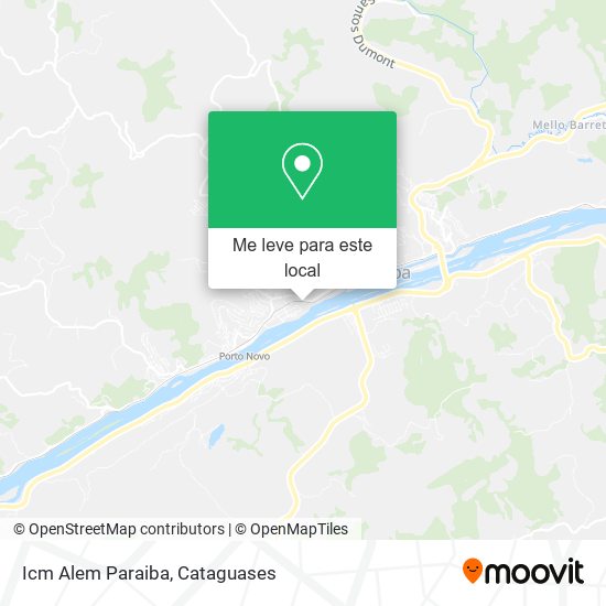 Icm Alem Paraiba mapa