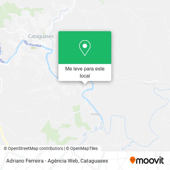 Adriano Ferreira - Agência Web mapa