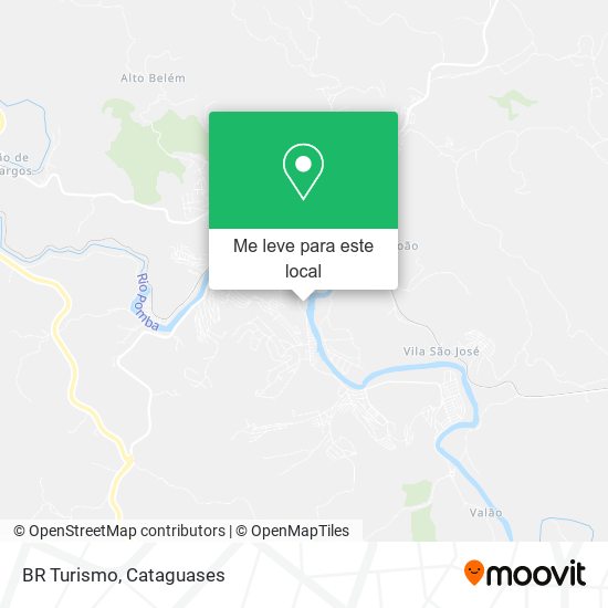 BR Turismo mapa