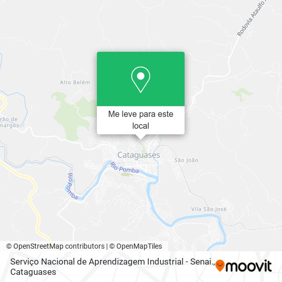 Serviço Nacional de Aprendizagem Industrial - Senai. mapa