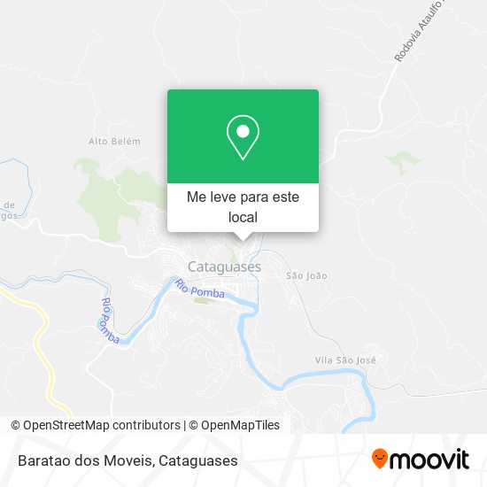 Baratao dos Moveis mapa