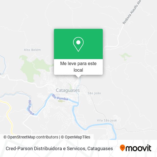 Cred-Parson Distribuidora e Servicos mapa