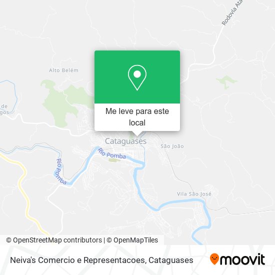 Neiva's Comercio e Representacoes mapa