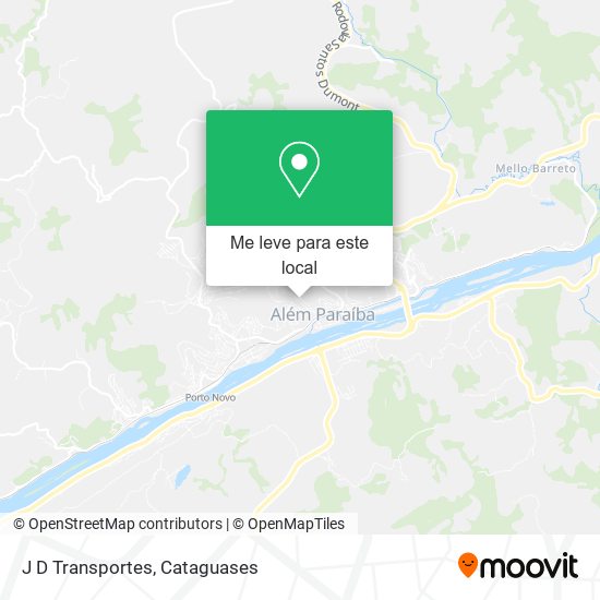 J D Transportes mapa