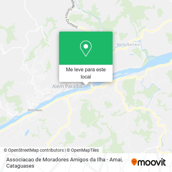 Associacao de Moradores Amigos da Ilha - Amai mapa