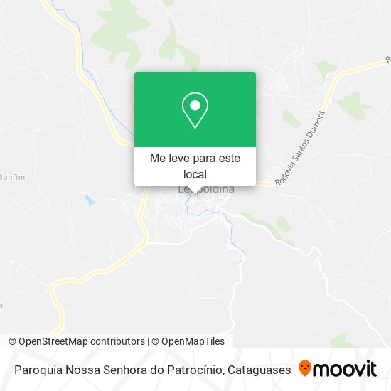 Paroquia Nossa Senhora do Patrocínio mapa