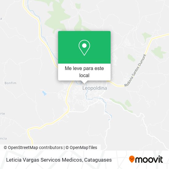 Leticia Vargas Servicos Medicos mapa