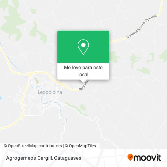 Agrogemeos Cargill mapa