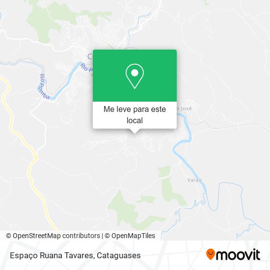 Espaço Ruana Tavares mapa