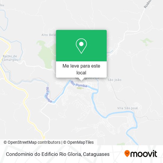 Condominio do Edificio Rio Gloria mapa