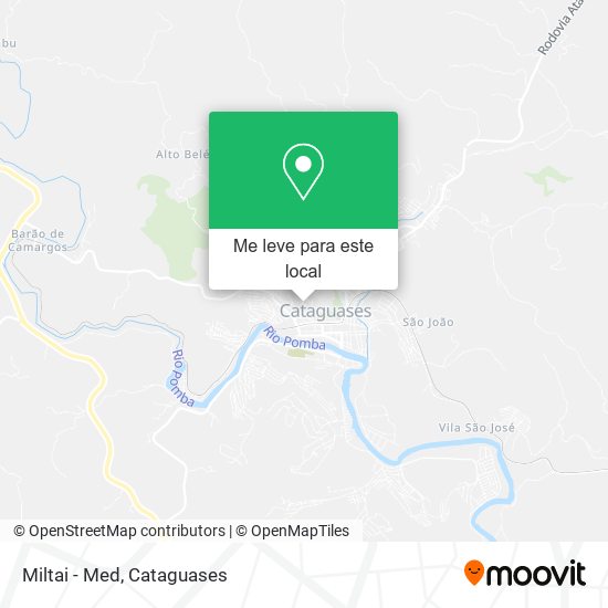Miltai - Med mapa