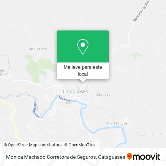 Monica Machado Corretora de Seguros mapa