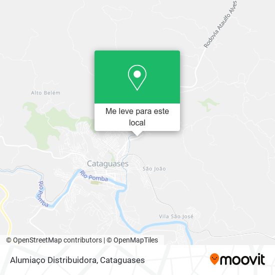 Alumiaço Distribuidora mapa