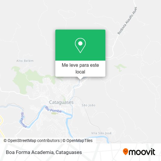 Boa Forma Academia mapa