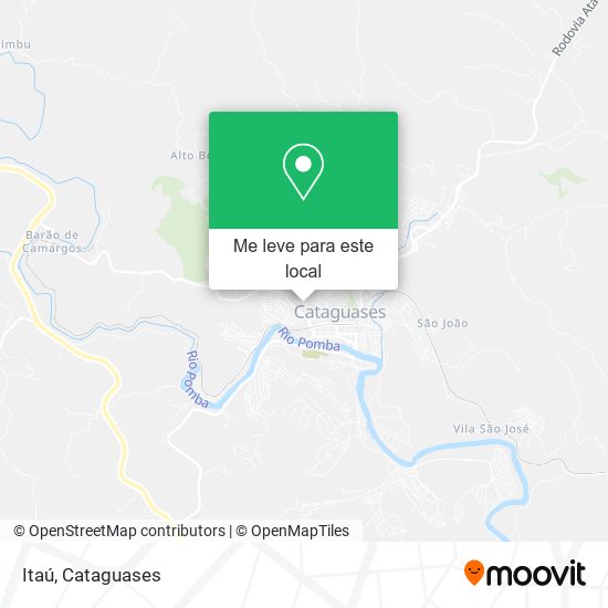 Itaú mapa