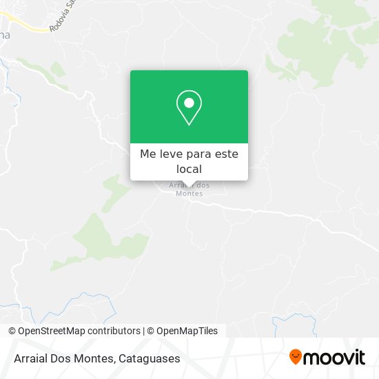 Arraial Dos Montes mapa