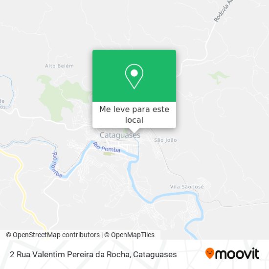 2 Rua Valentim Pereira da Rocha mapa