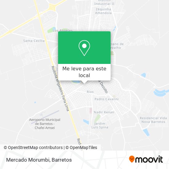Mercado Morumbi mapa