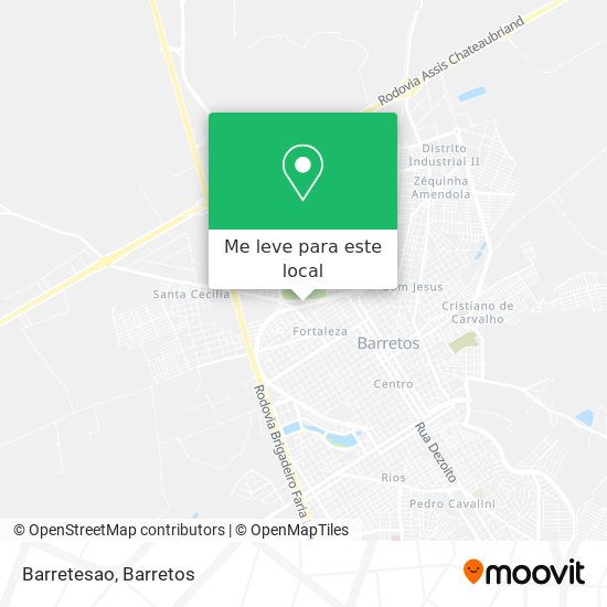 Barretesao mapa