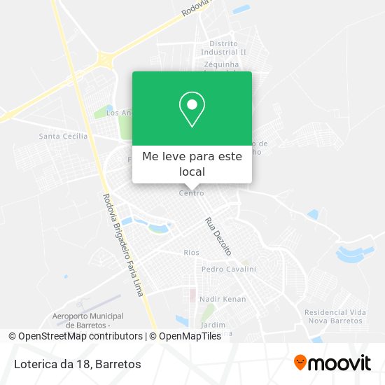 Loterica da 18 mapa