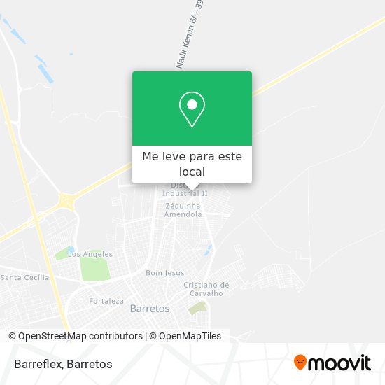 Barreflex mapa