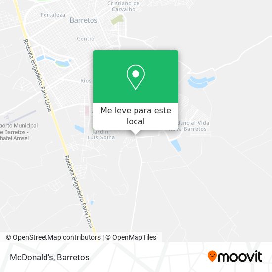McDonald's mapa