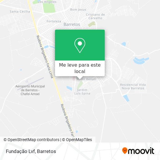 Fundação Lvf mapa