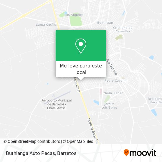 Buthianga Auto Pecas mapa
