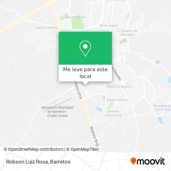 Robson Luiz Rosa mapa