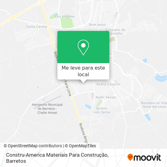Constru-America Materiais Para Construção mapa