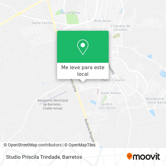 Studio Priscila Trindade mapa