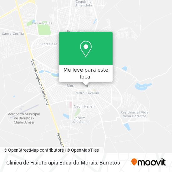 Clínica de Físioterapia Eduardo Moráis mapa