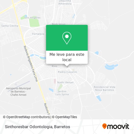 Sinthoresbar Odontologia mapa
