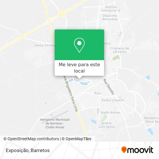 Exposição mapa