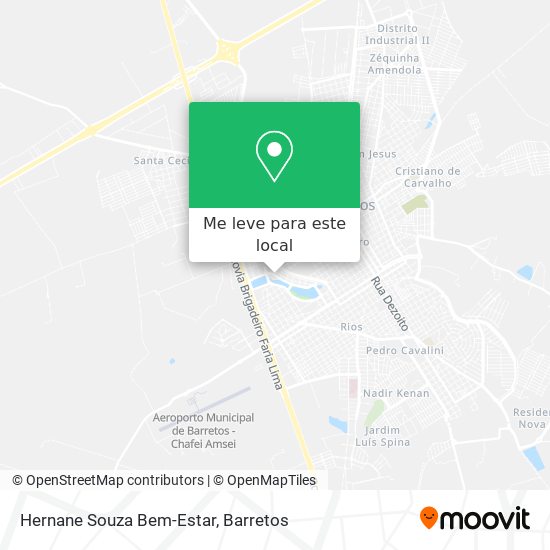 Hernane Souza Bem-Estar mapa