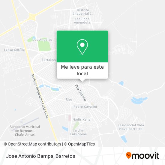 Jose Antonio Bampa mapa