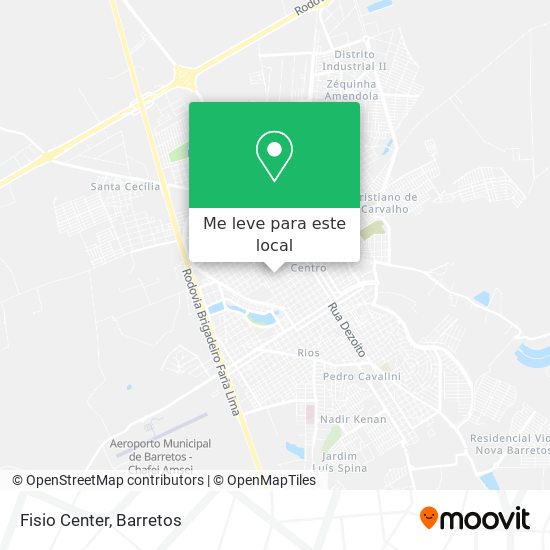 Fisio Center mapa