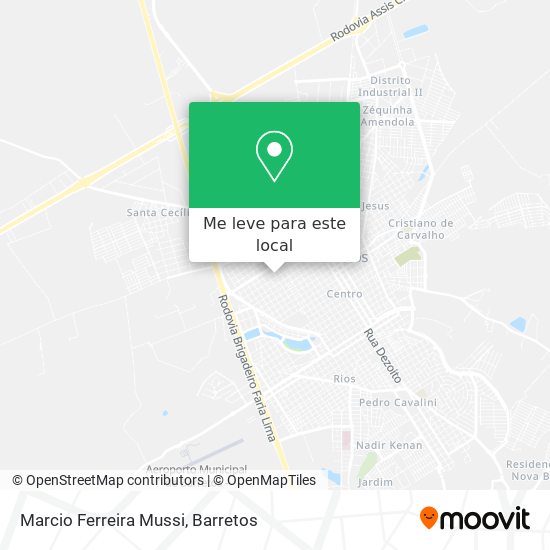 Marcio Ferreira Mussi mapa