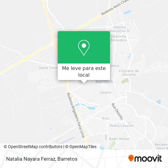 Natalia Nayara Ferraz mapa