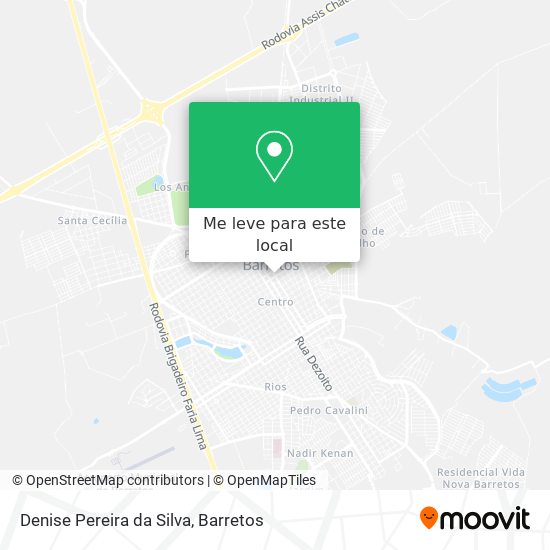 Denise Pereira da Silva mapa