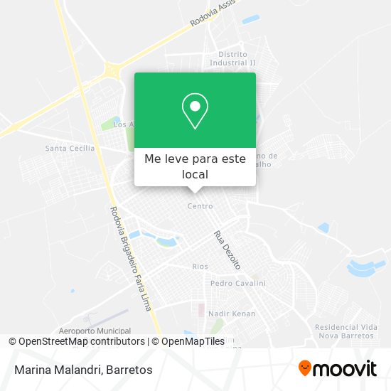 Marina Malandri mapa