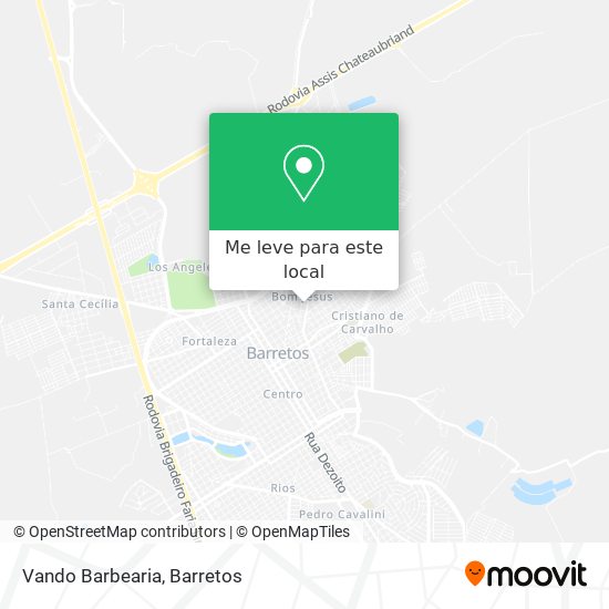 Vando Barbearia mapa