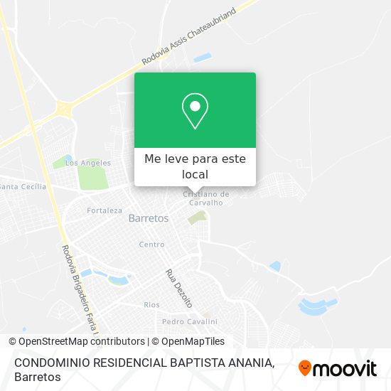 CONDOMINIO RESIDENCIAL BAPTISTA ANANIA mapa