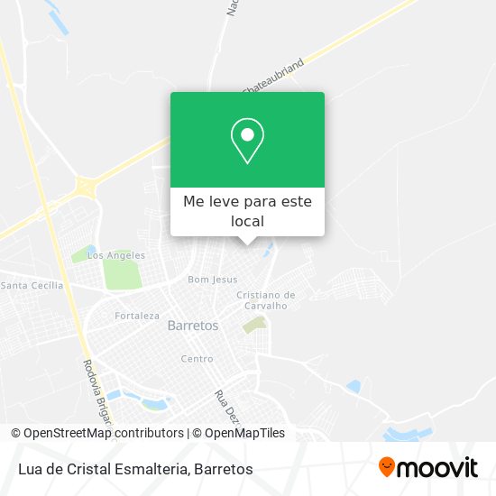 Lua de Cristal Esmalteria mapa