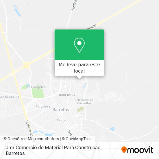 Jmr Comercio de Material Para Construcao mapa