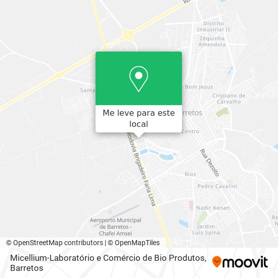 Micellium-Laboratório e Comércio de Bio Produtos mapa