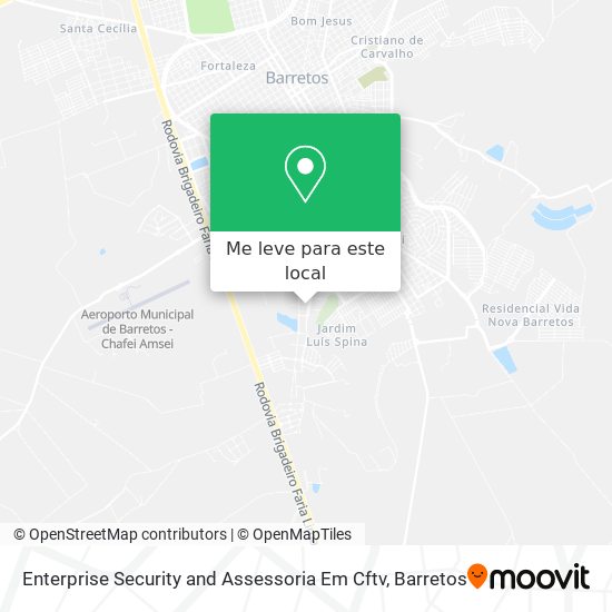 Enterprise Security and Assessoria Em Cftv mapa
