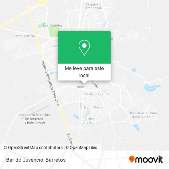 Bar do Juvencio mapa