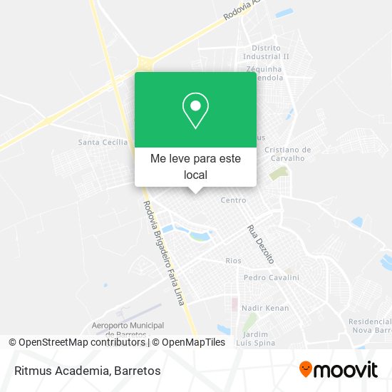Ritmus Academia mapa